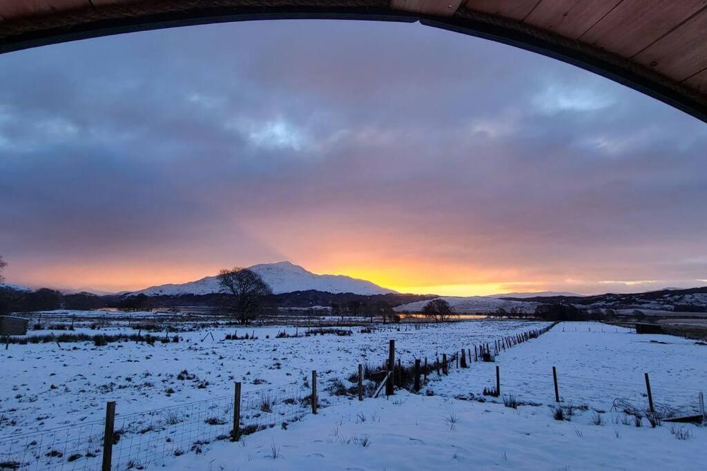 Loch Shiel Luxury Pod Villa Acharacle Bagian luar foto